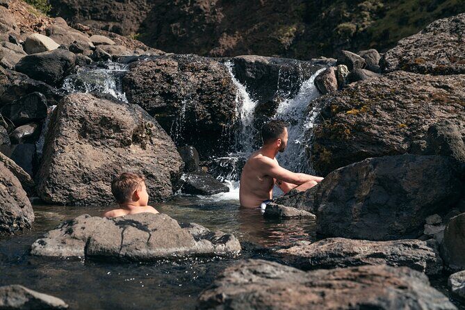 Lava Waterfalls, Sagas & Unique Canyon Baths - Small Group Tour - Barnafoss, Husafell, and the drive toward Langifoss