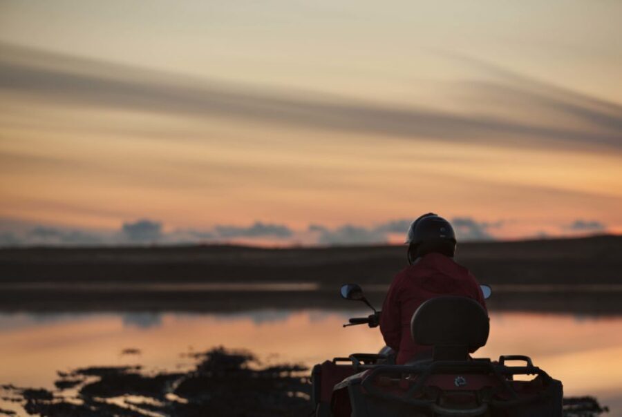 Midnight Sun ATV Tour - Entering the Quad Route: From Basecamp to Hólmsheiði
