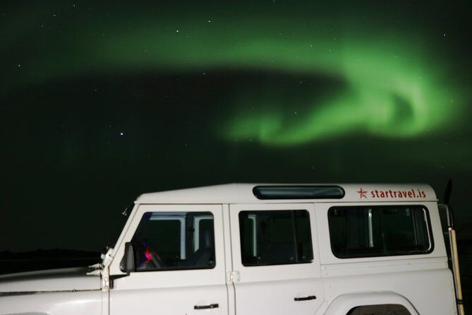 Northern Lights 4x4 Jeep/van Tour from Akureyri - Warm treats: hot cocoa and twisted doughnut are doing real work