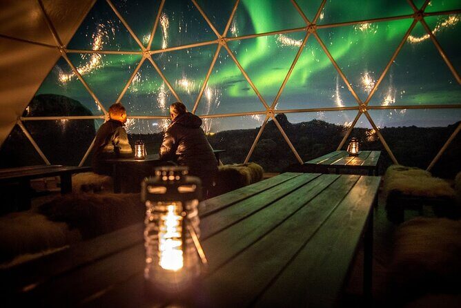 Northern Lights: Aurora Basecamp Observatory Guided Experience - Warm drinks included: a small perk that buys you more patience