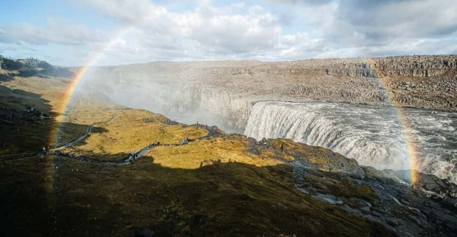 Port Akureyri: Godafoss Waterfall, Myvatn and Dettifoss - Goðafoss Waterfall: Iceland’s famous postcard with real history