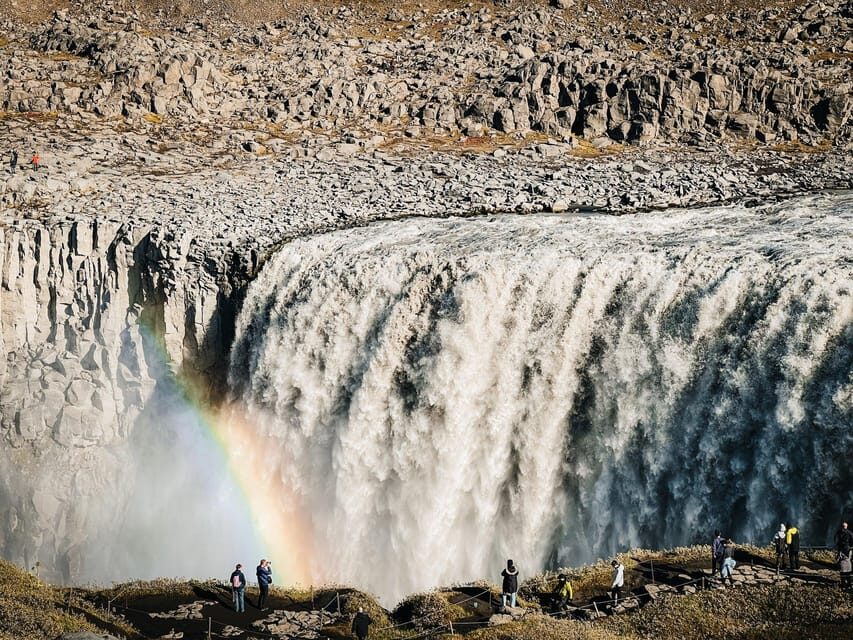 Port Akureyri: Godafoss Waterfall, Myvatn and Dettifoss - Grjótagjá cave and the Eurasia–America rift