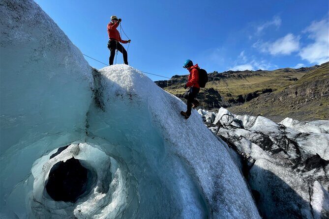 Private Extreme Encounter w/ ropes on Sólheimajökull Glacier - A 4–5 Hour Private Session: What You Actually Do Out There
