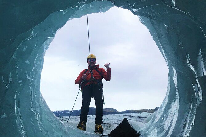 Private Extreme Encounter w/ ropes on Sólheimajökull Glacier - Learning Glacier Technique: Abseil, Ice Climbing, and Fixed Lines