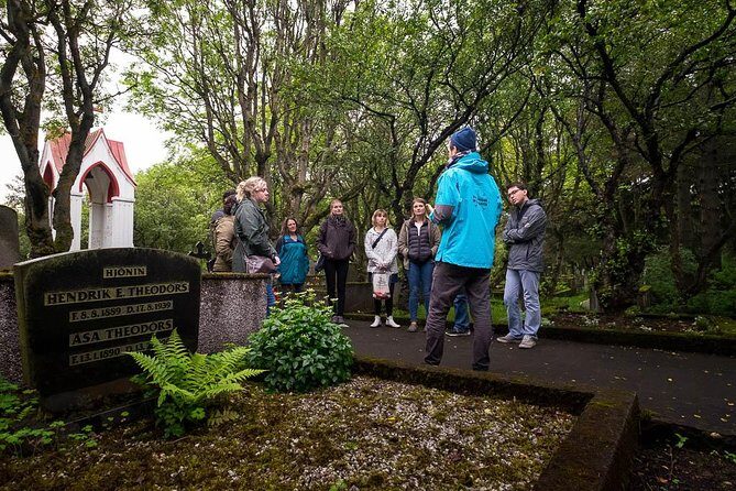 Private Folklore Walking Tour - Meet the Elves, Trolls & Ghosts of Iceland - Holavallagardur Cemetery and Tjörnin Lake: Ghosts Above Ground and Monsters in the Water