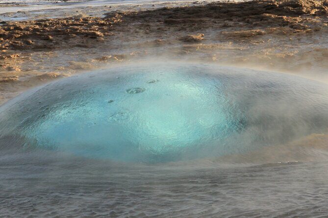 Private Golden Circle and Secret Lagoon Tour from Reykjavik - Kerid Crater Photos and the Optional Walk Down to the Blue Pool