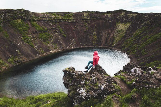 Private Golden Circle & Secret Lagoon tour from Reykjavik - Kerið crater: red caldera contrast you can spot fast