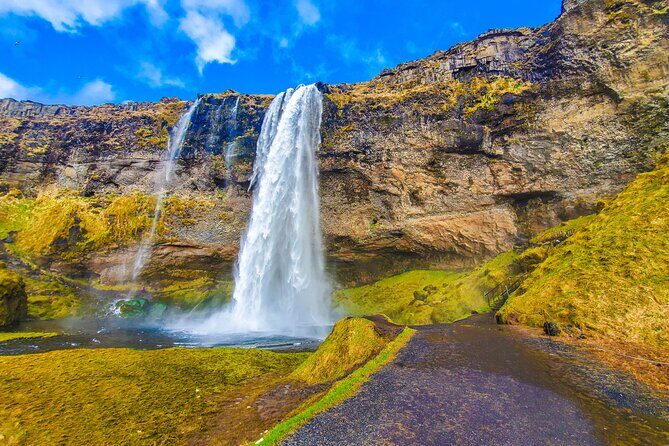 Private South Coast Tour with Katla Ice Cave - Seljalandsfoss: the waterfall that lets you walk behind the curtain