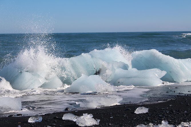 Private Tour Höfn: Jokulsárlón , Diamond Beach, Secret Glacier - Stop 2: A secret Vatnajökull outlet glacier for quieter time