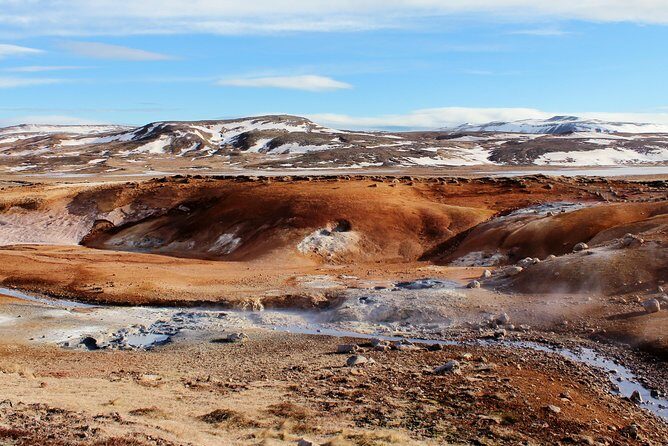 Reykjanes Geopark Small-Group Tour with Airport Transfer - Krysuvik geothermal hills: bubbling springs and a short walk where colors show up