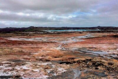 Reykjanes Peninsula & Blue Lagoon (Premium Admission Included) - Seltún geothermal area: solfataras, sulfur colors, and steam you can hear