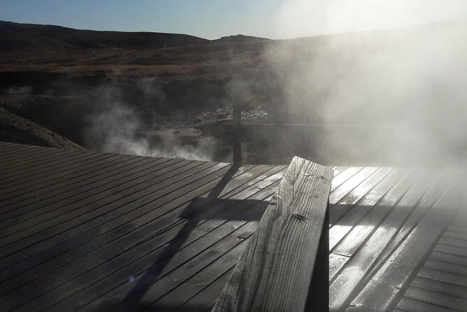 Reykjanes peninsula- Geopark and much more. Private tour - Stop 5: Brimketill near Grindavík—small coastal erosion pool