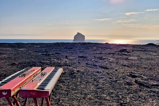 Reykjanes Peninsula Private tour Iceland - Reykjanes Lighthouse: ocean views and a goofy bonus piano stop