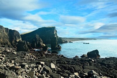Reykjanes Peninsula: Volcanos & Blue Lagoon Self-Guided Tour - Hafnir and Hafnarberg Sea Cliffs: quick town views and a walk worth doing