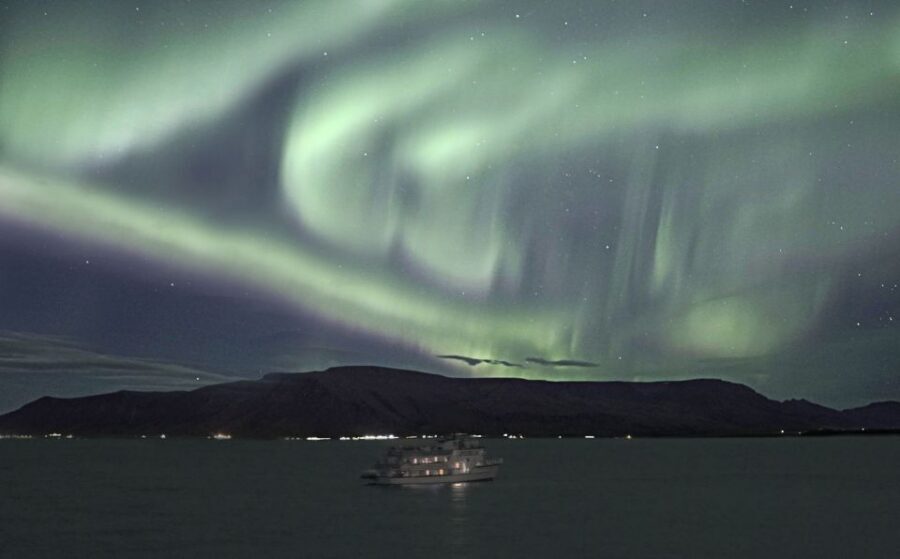 Reykjavik: 2-Hour Northern Lights by Boat with Backup Plan - When the Clouds Win: The Whales of Iceland Exhibition Backup Plan