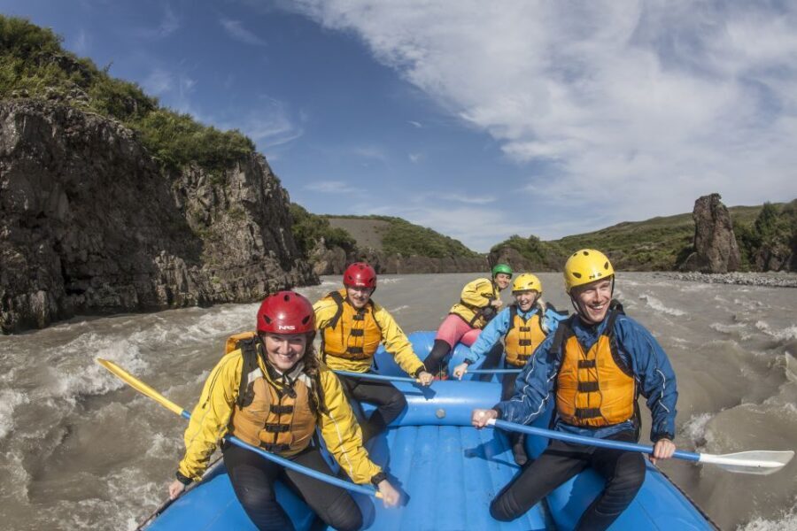 Reykjavik: ATV & Rafting Tour - Drumbó basecamp: the payoff after the water hits