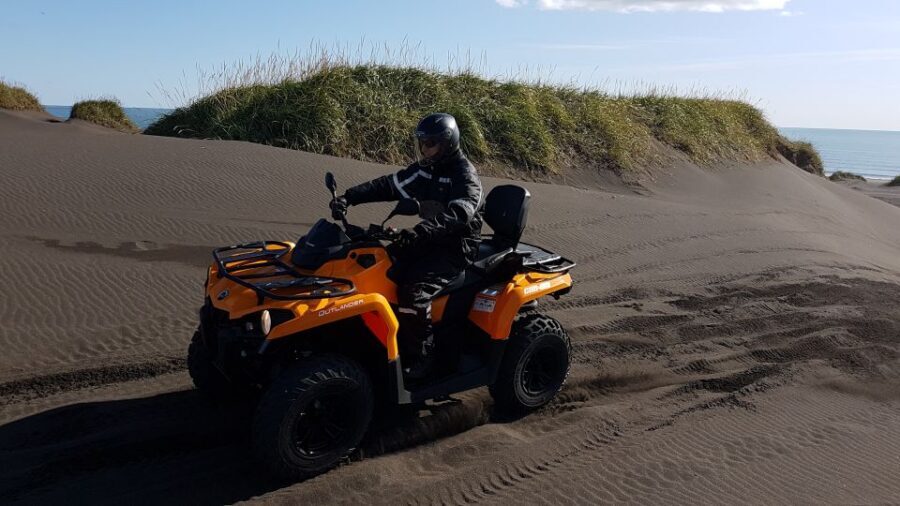 Reykjavík: Black Sand Beach 2-Hour ATV Adventure - The Ölfusá finish: river meets the North Atlantic