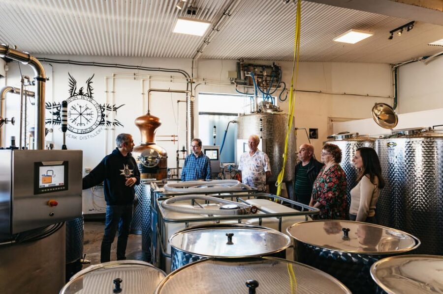 Reykjavik: Eimverk Distillery Guided Tour with Tasting - Production walkthrough: from barley harvesting to the final pour