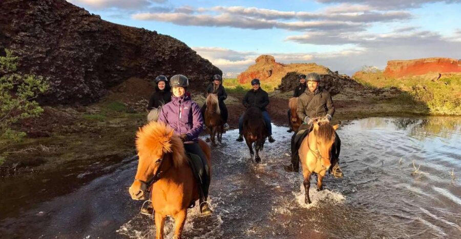 Reykjavik: Evening Sleipnir Horse Riding Tour with Pickup - The Short Riding Lesson: How Beginners Get Comfortable