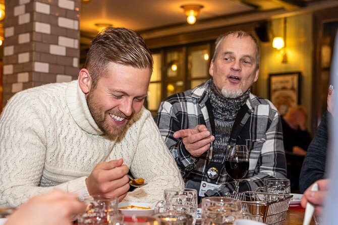 Reykjavik Food Lovers Tour - Icelandic Traditional Food - Seabaron at the old harbor: shellfish soup and the salt-air intro