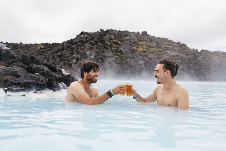 Reykjavik: Golden Circle, Crater & Blue Lagoon Minibus Tour - Geysir and Strokkur: erupting on a schedule, not a maybe