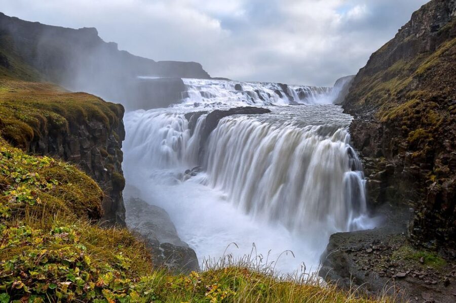 Reykjavik: Golden Circle Day Tour with optional Blue Lagoon - Gullfoss Waterfall: The 32-Meter Drop With a Canyon Roar