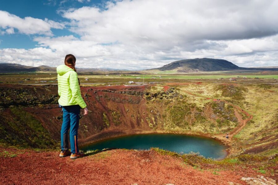 Reykjavik: Golden Circle Day Trip with Blue Lagoon Transfer - Gullfoss Waterfall: 32 Meters of Power Into a Weathered Canyon