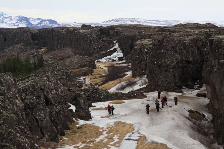 Reykjavik: Golden Circle & Northern Lights 4x4 Tour - What you’ll see, in the order it flows
