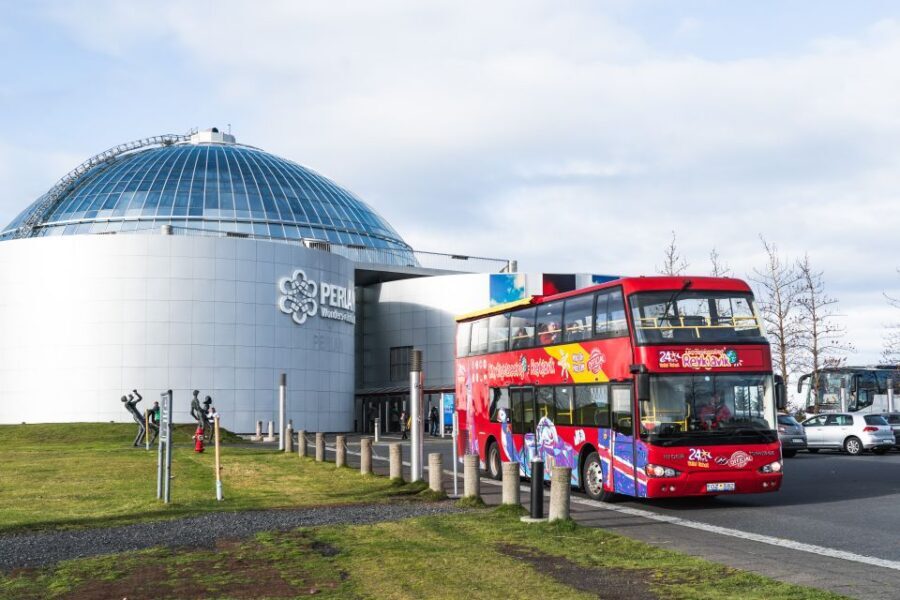 Reykjavík: Hop-On Hop-Off Bus and Perlan Museum Entry Ticket - Starting at Harpa: the easiest way to begin without stress