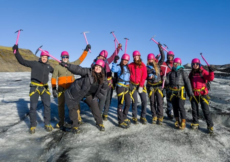Reykjavík: Iconic Glacier Hike, South Coast & Waterfalls - Sólheimajökull glacier hike: where the day turns real