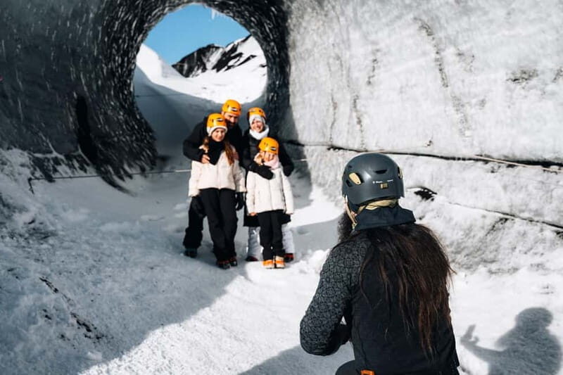 Reykjavik: Katla Ice Cave & South Coast Waterfalls Tour - Mýrdalsjökull panoramas: the glacier you see before you walk on it