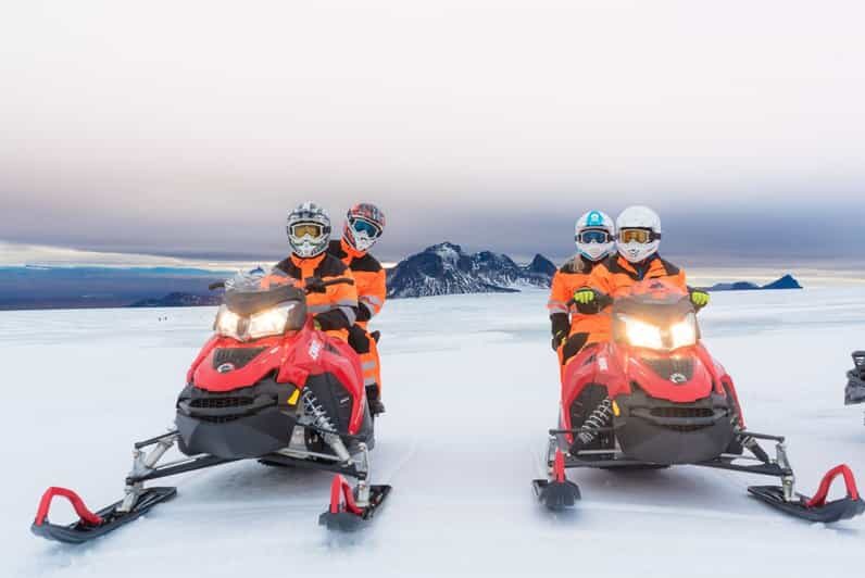 Reykjavík: Langjökull Glacier Snowmobile Tour with Ice Cave - From Reykjavík to Skjól: the long but scenic start