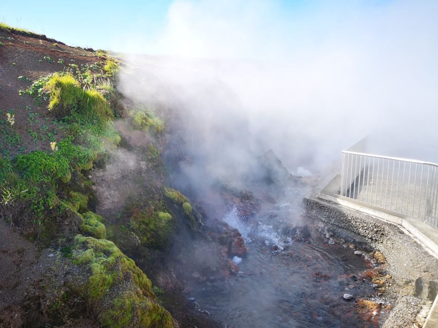 Reykjavik: Lava Cave, Hot Springs, and Waterfalls Tour - Hraunfossar and Barnafoss: Waterfalls Flowing Out of a Lava Field