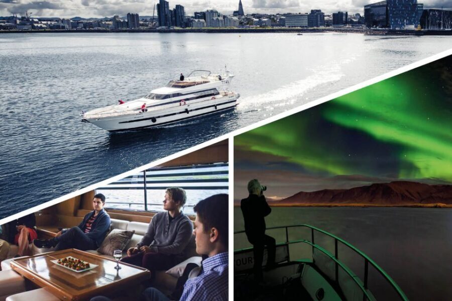 Reykjavik: Northern Lights Motor Yacht Cruise - MY Harpa vs MY Amelia Rose: comfort levels that affect your night