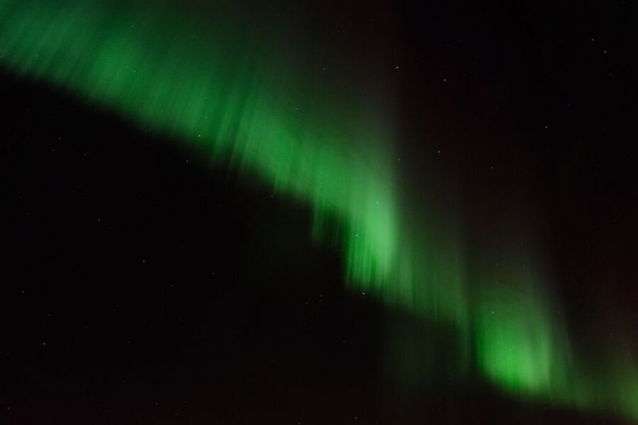 Reykjavik: Northern Lights Motor Yacht Cruise - Viðey and Imagine Peace Tower: a timed viewing bonus