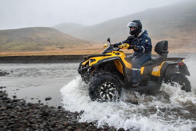 Reykjavik Peak with Safari Quads ATV - Heading back down: adrenaline without losing the safety net