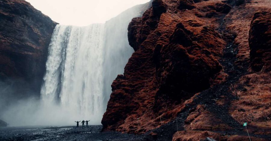 Reykjavik: South Coast Private Guided Day Tour - Skógafoss: your first 60-meter hit of waterfall power