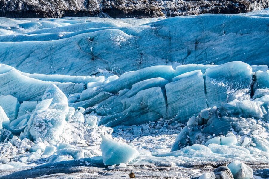 Reykjavik: South Coast Waterfalls & Glacier Small-Group Tour - Sólheimajökull: glacier scenery without the full glacier day