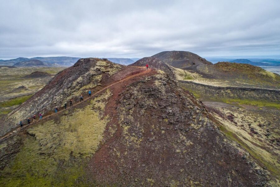 Reykjavik: Thrihnukagigur Volcano Guided Hiking Day Trip - Stop Four: Two Hours of Volcano Interior Time, Views, and Coffee