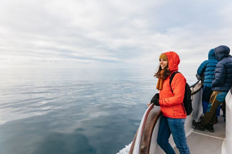Reykjavík: Whale Watching Cruise on the Amelia Rose Yacht - Three decks, warm blankets, and the onboard comfort that saves your trip