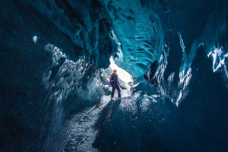 Skaftafell: Blue Ice Cave & Glacier Hike on Vatnajökull - The blue ice cave: why it looks magical and why it might be small