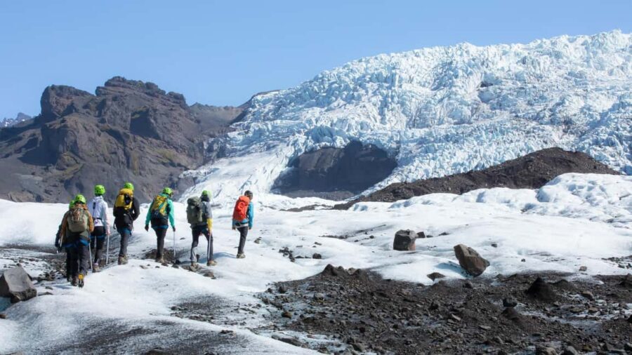 Skaftafell National Park: Falljokull Glacier Easy Hike - Meet Troll Expeditions in Hof: The Gear-Up Moment That Sets the Tone