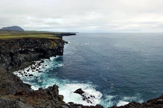 Snaefellsnes Peninsula. Private Day Tour from Reykjavik - Londrangar basalt cliffs: two stubborn towers by Hellnar