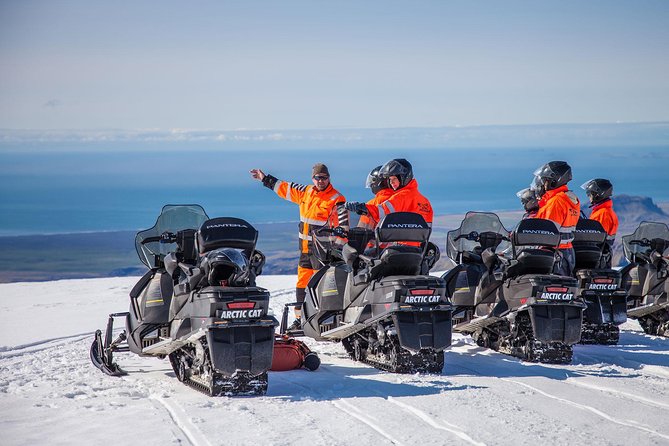 Snowmobiling Experience on Mýrdalsjökull Glacier - About an Hour on the Ice Cap: Photo Stops, Speed, and Pace