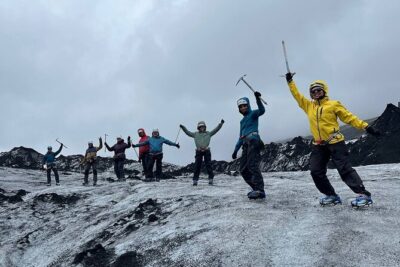 Sólheimajökull Glacier Hike Adventure - On the Ice: Crevasses, Ice Formations, and a Glacier Cave Moment