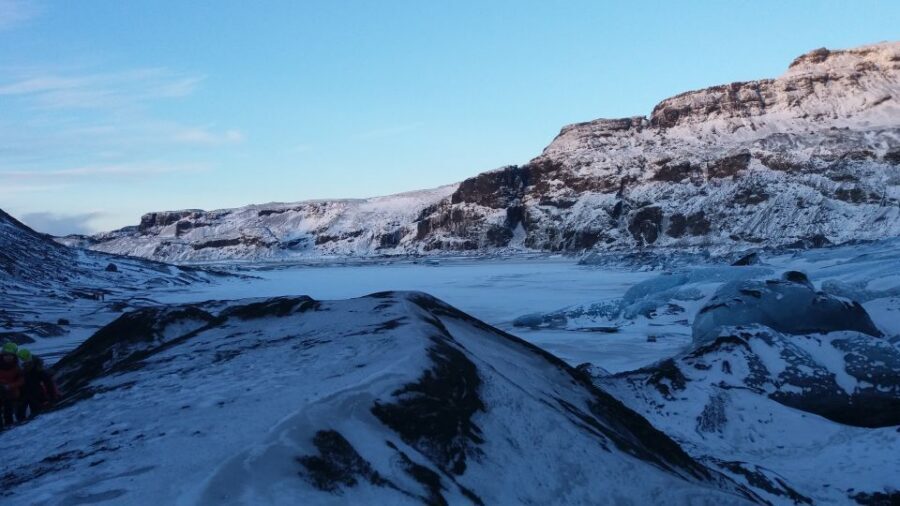 Sólheimajökull Ice Climbing Tour - Getting geared up at the Sólheimajökull parking lot