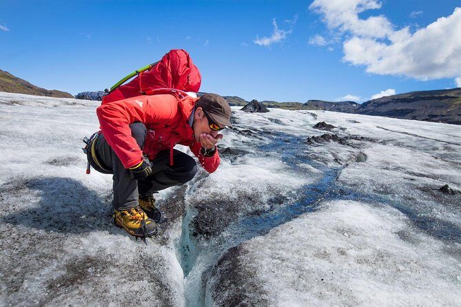 South Coast and Glacier Hike from Reykjavik - Stop 1: Sólheimajökull Glacier walk—ice sculptures and real crevasse country