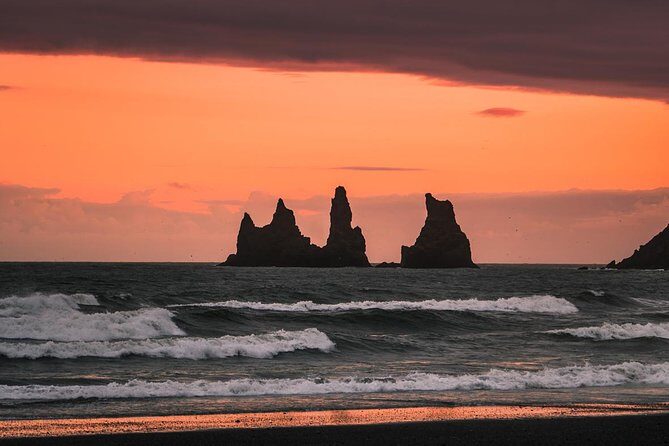 South Coast Day Tour Black Sand Beach & Waterfalls from Reykjavik - Skogafoss Stairs and the Eyjafjallajokull Possibility