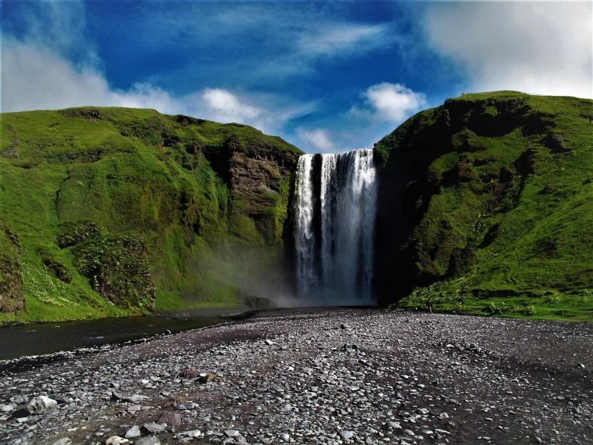 South Coast Iceland: 2-Day Blue Ice Cave & Jokulsarlon Tour - Black Sand Beach: Icebergs Meet Wildlife on the Edge of the Atlantic