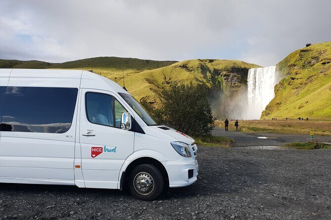 South Coast Waterfall, Black Beach, Glacier Adventure Small Group - Solheimajökull glacier: the viewpoint plus the optional 1.5-hour hike